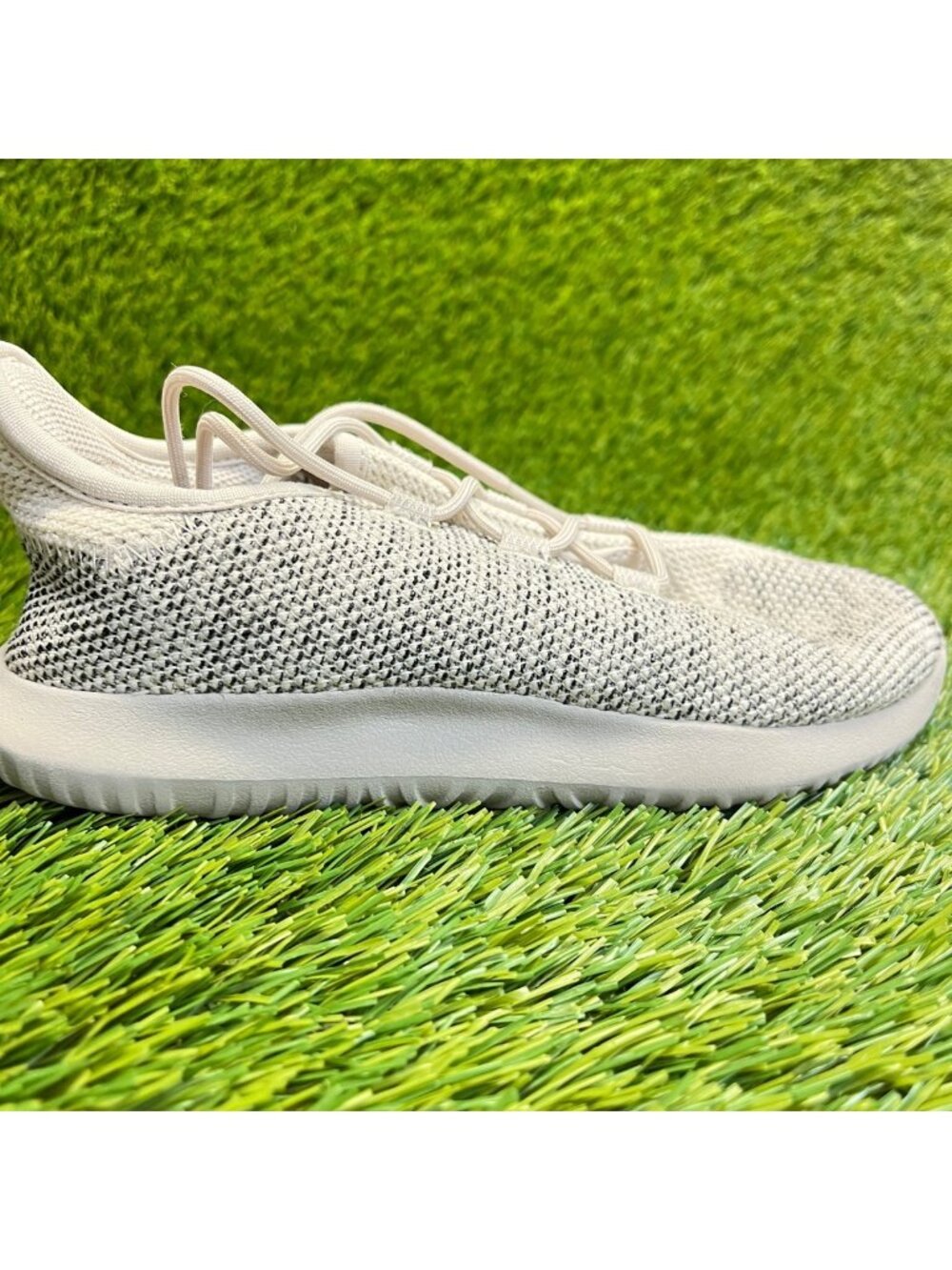 Adidas Tubular Shadow C Boys Size 1Y Clear Brown Athletic Running Shoes Sneakers